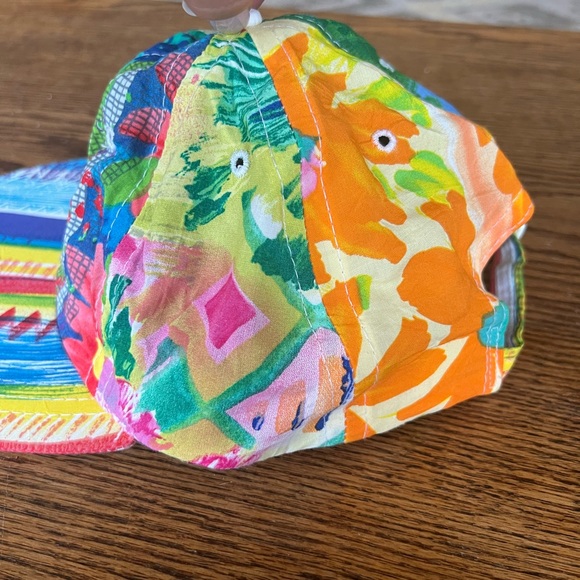 Vintage 80’s 90’s Jam’s World Multi Print 🧢 Cap Hat 🌈 - Picture 9 of 10